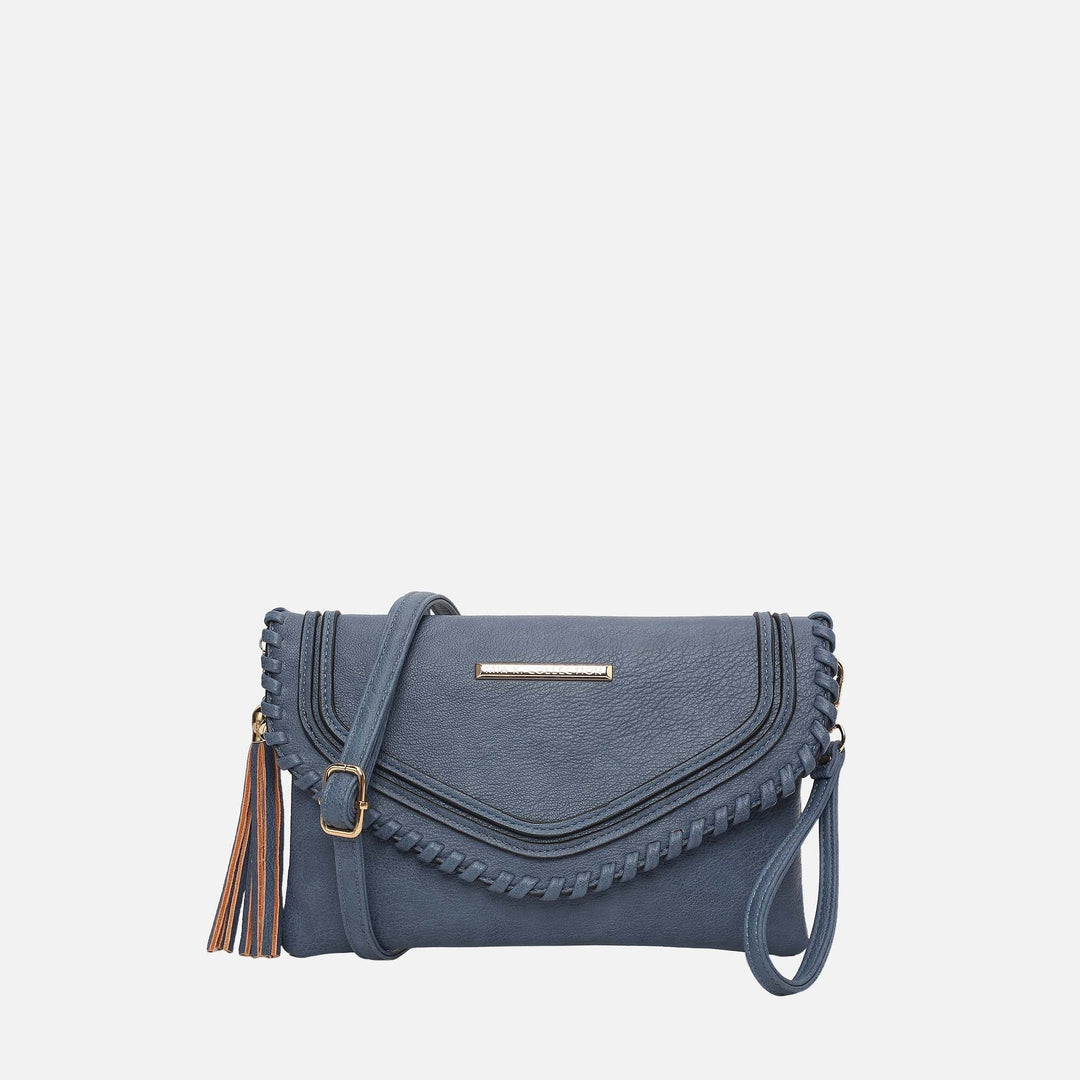Fuschia Rose MKF Collection By Mia K Remi Shoulder Bag