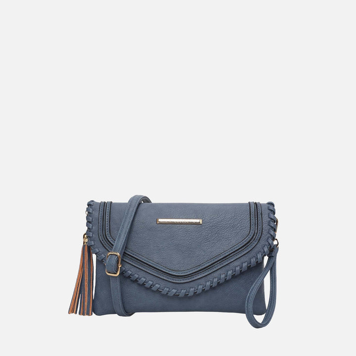 Fuschia Rose MKF Collection By Mia K Remi Shoulder Bag