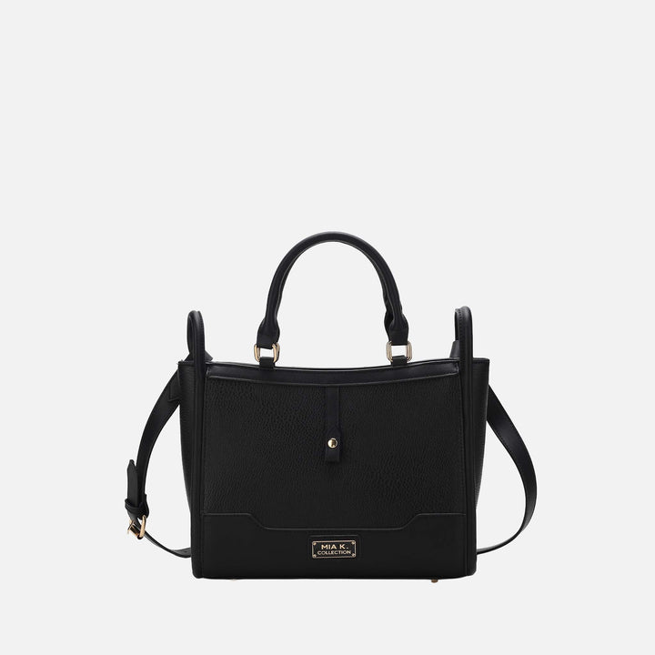 Pink MKF Collection By Mia K Melody Vegan Leather Tote