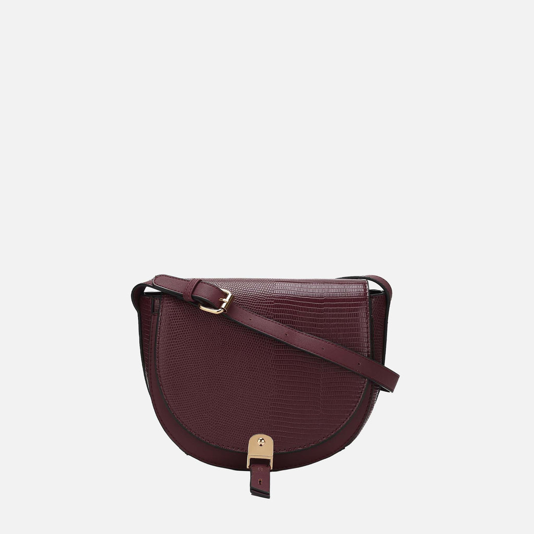 Midnight Blue MKF Collection By Mia K Adalyn Embossed Crossbody Bag