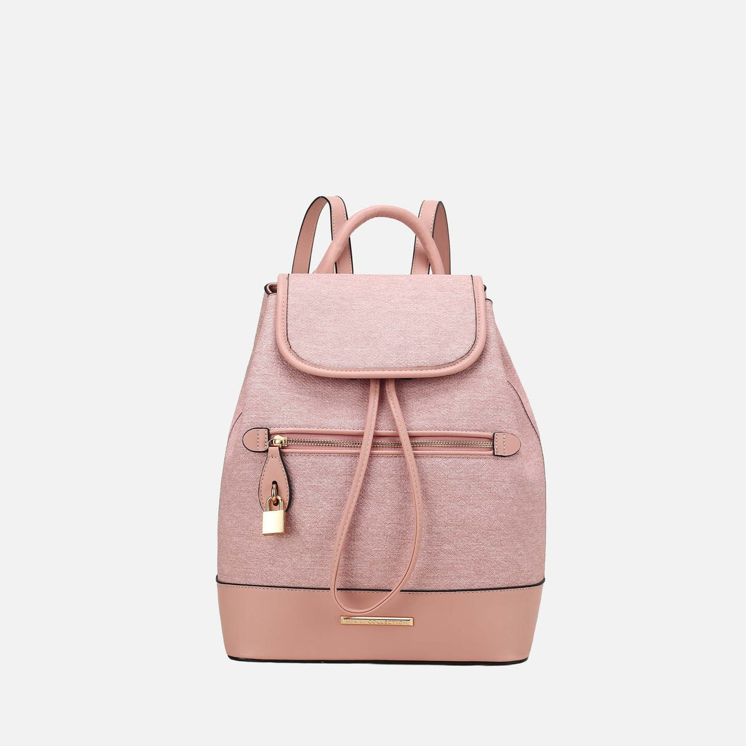 Denim Blue MKF Collection By Mia K Porsha Backpack