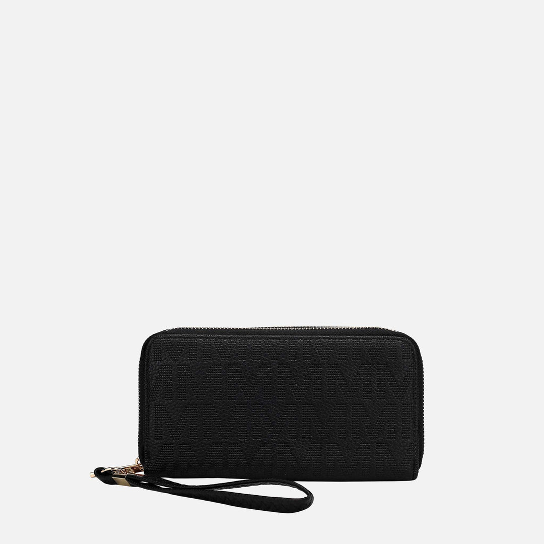 Fuchsia MKF Collection By Mia K Lisbette Signature Wallet