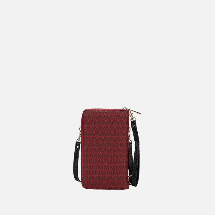 Brown MKF Collection By Mia K Mala Phone Crossbody Bag