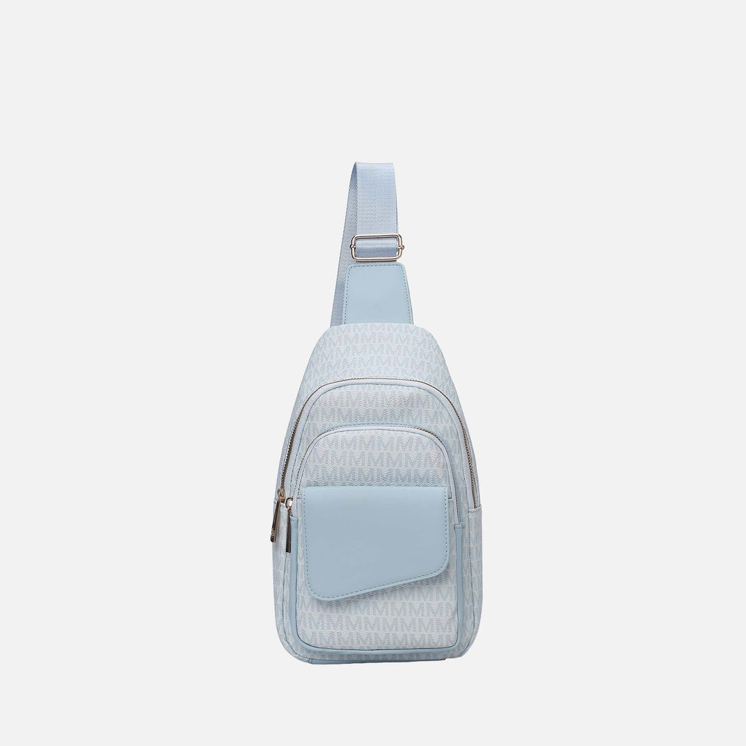 Indigo MKF Collection By Mia K Kace Signature Sling Bag