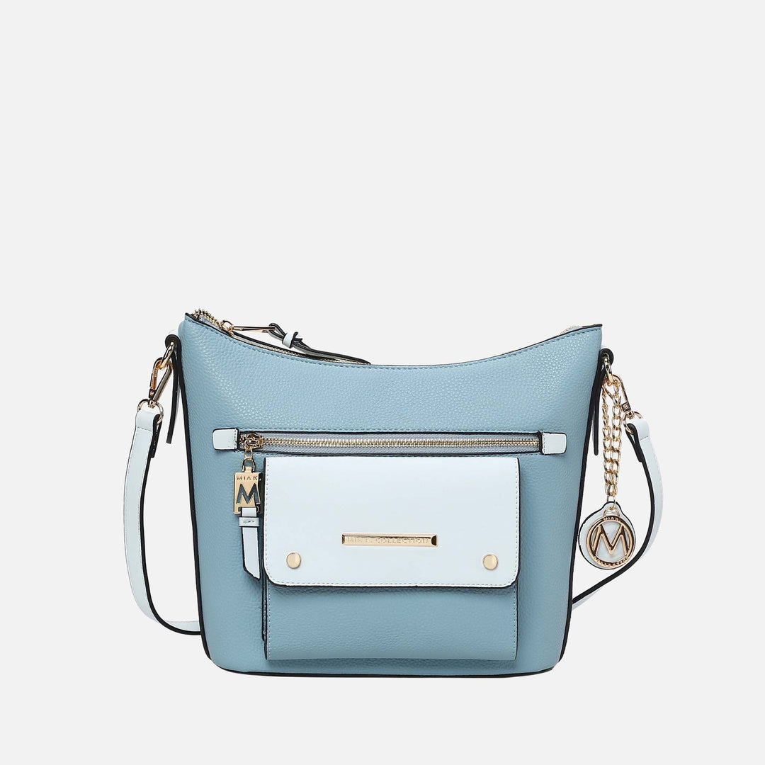 Dusty Rose MKF Collection By Mia K Serenity Color Block Shoulder Bag