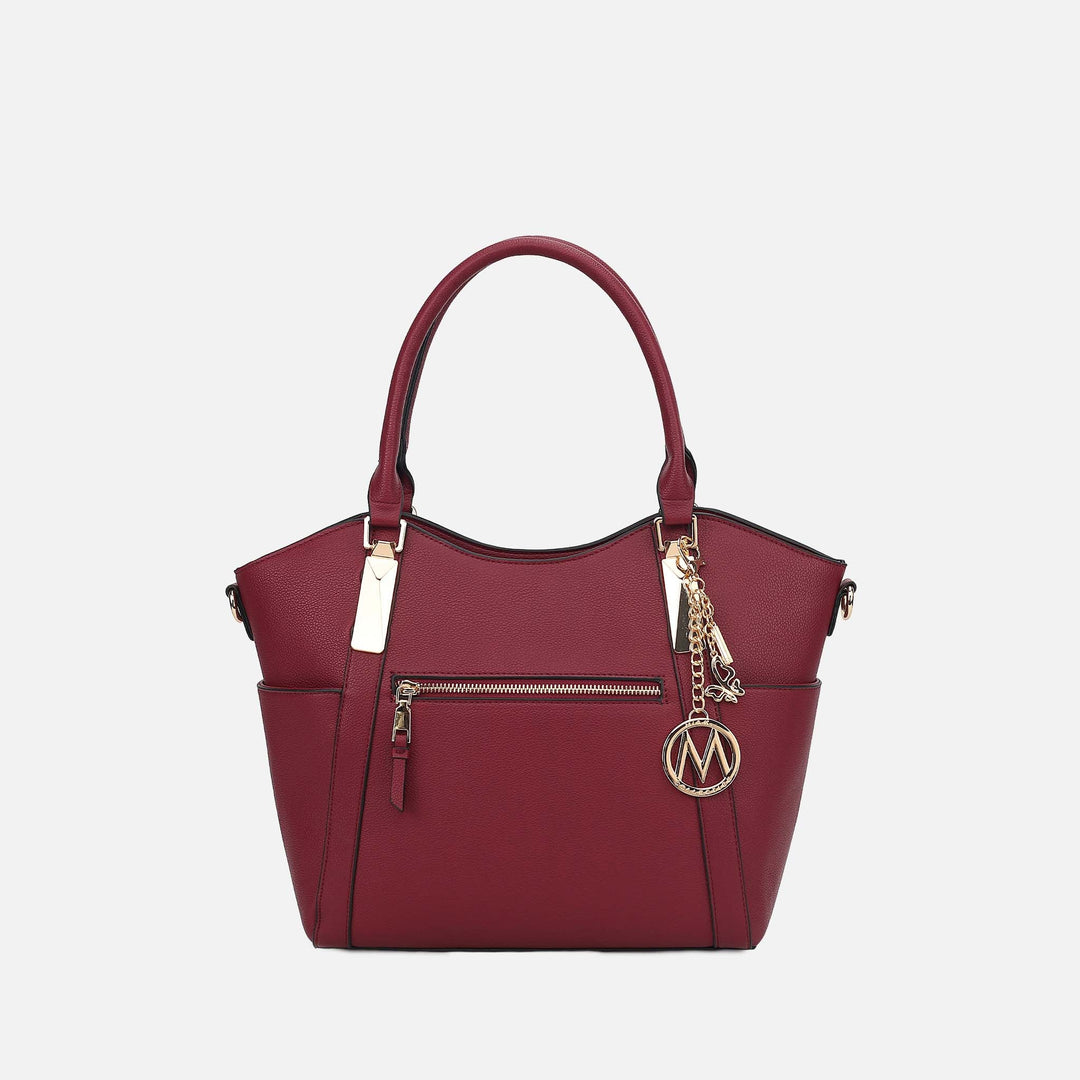 Purple MKF Collection By Mia K Janise Tote Bag