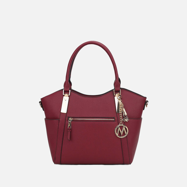 Purple MKF Collection By Mia K Janise Tote Bag