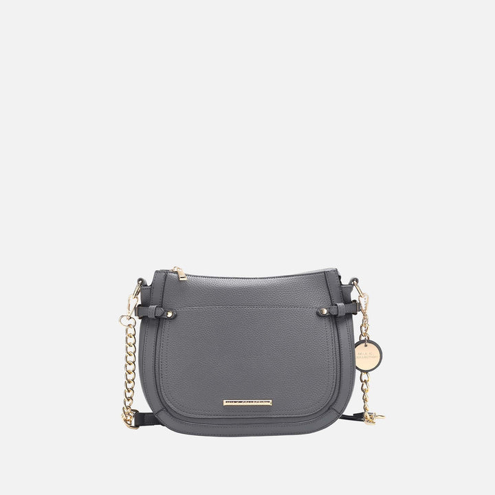 Pewter MKF Collection By Mia K Raelynn Shoulder Bag