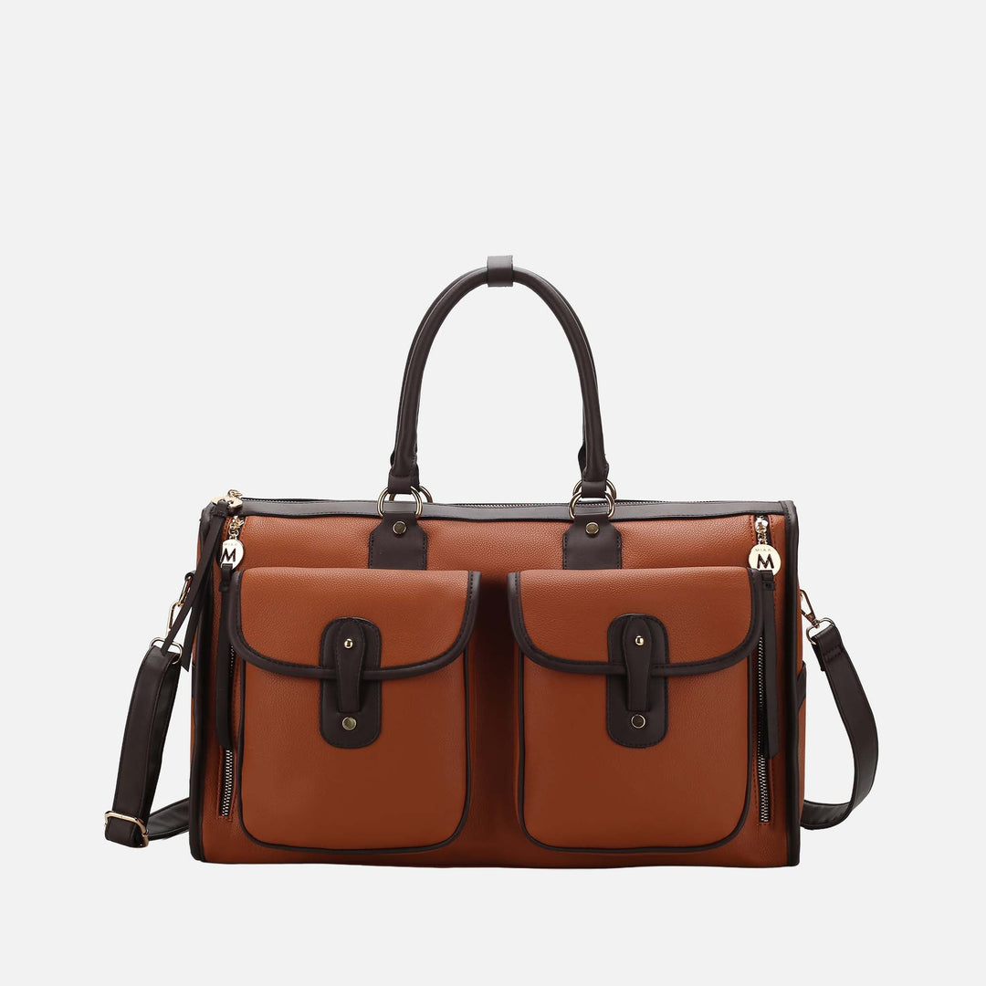 MKF Collection By Mia K Genevieve Weekender Bag