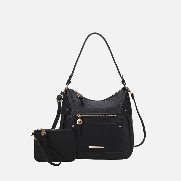 Pink MKF Collection By Mia K Maeve Shoulder Bag And Set