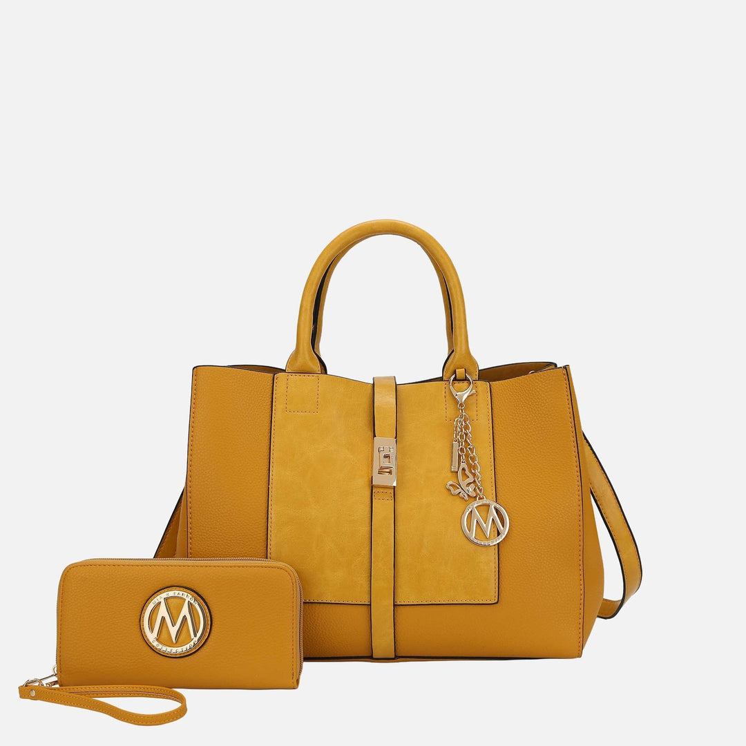 MKF Collection By Mia K Yola Shoulder Bag And Wallet Set