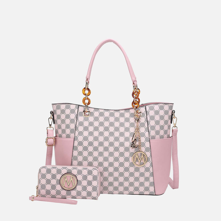MKF Collection By Mia K Merlina Tote Bag And Wallet Set