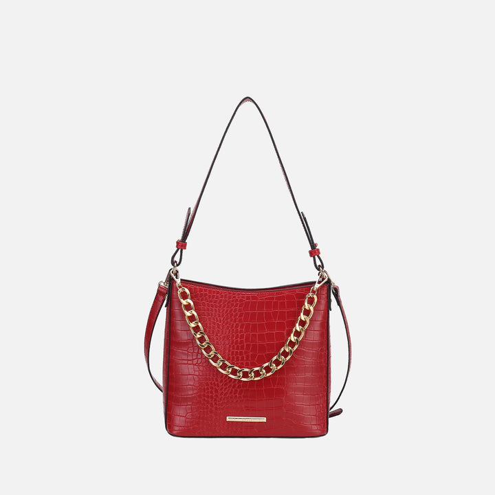 MKF Collection By Mia K Bizzy Embossed Shoulder Bag