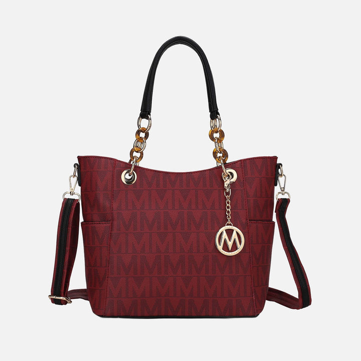 MKF Collection By Mia K Kissaten Signature Tote Bag