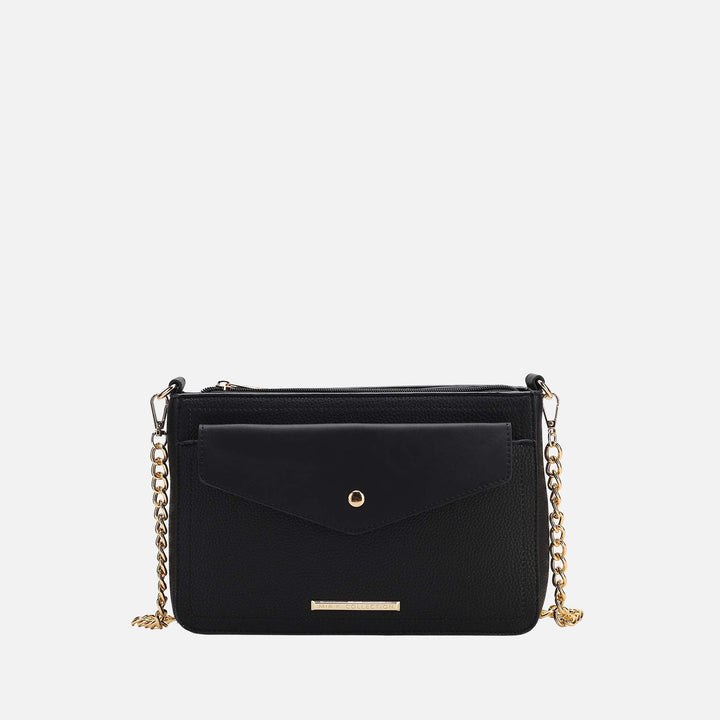 Midnight Blue MKF Collection By Mia K Maribel Convertible Crossbody Bag