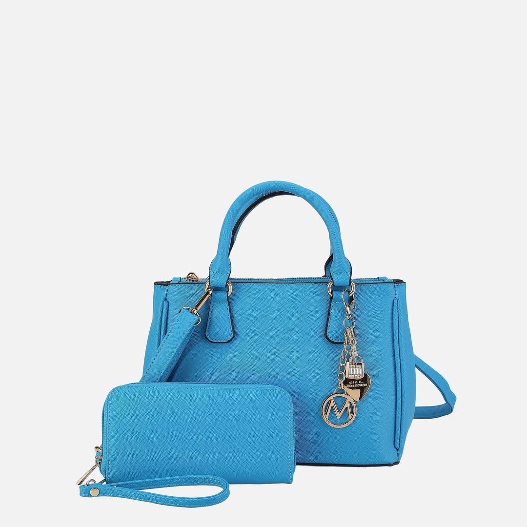 Blush MKF Collection By Mia K Ruth Shoulder Bag And Set