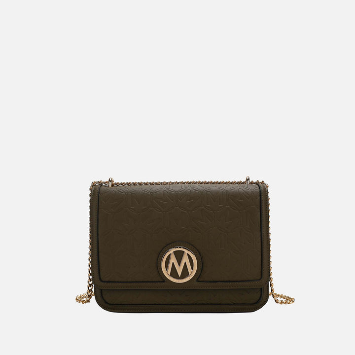 Yellow MKF Collection By Mia K Amiyah Crossbody Bag