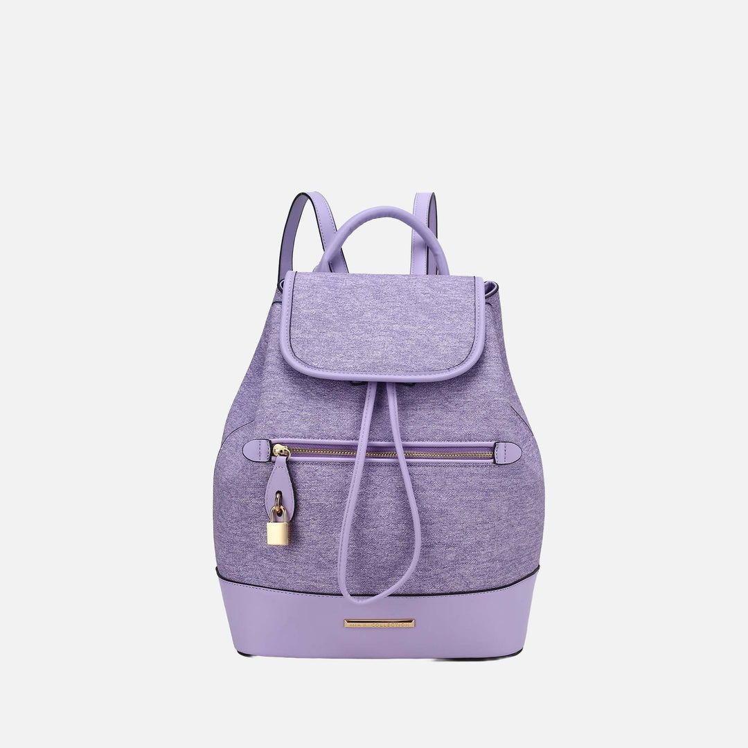 Lavender MKF Collection By Mia K Porsha Backpack