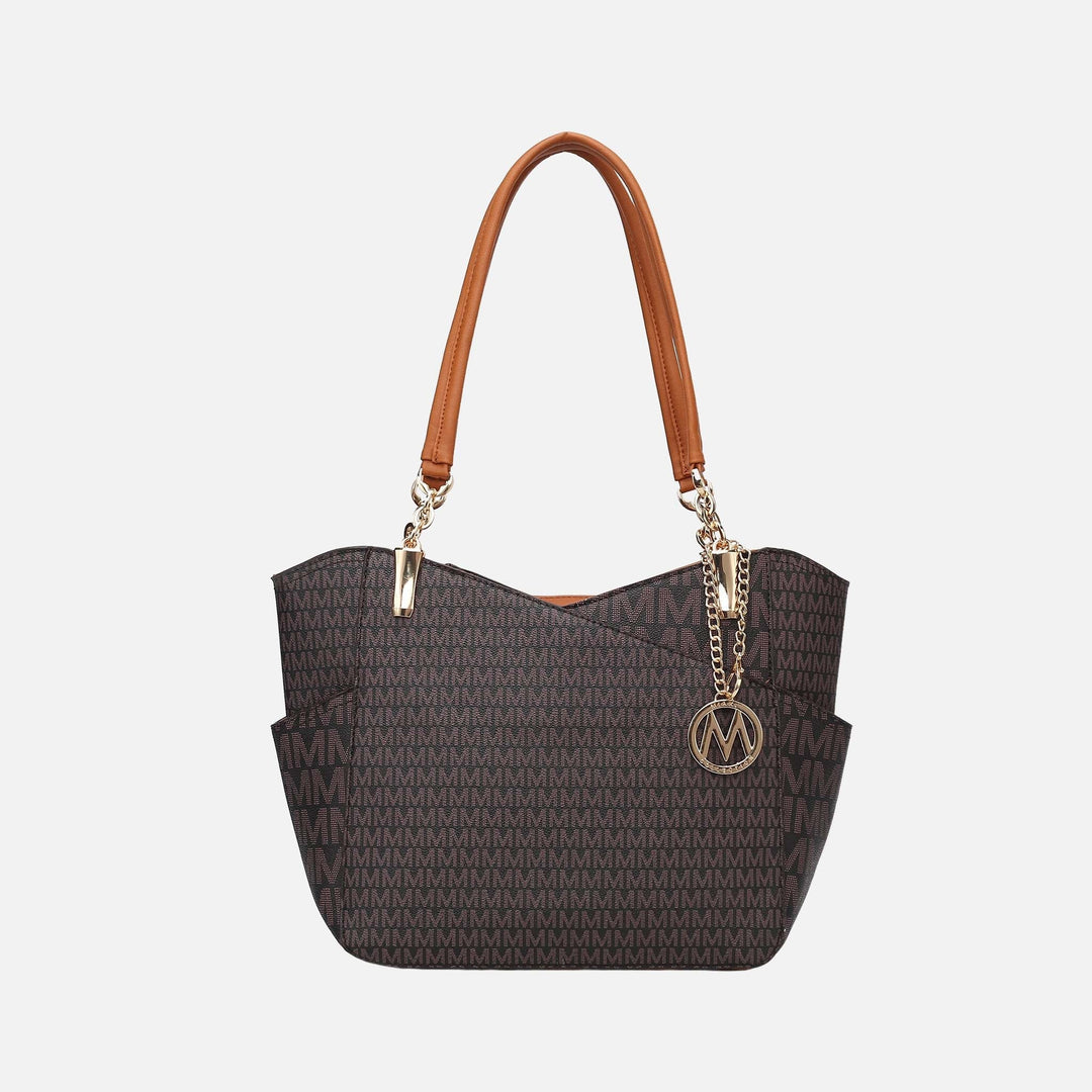 Wine MKF Collection By Mia K Jules Signature Tote Bag