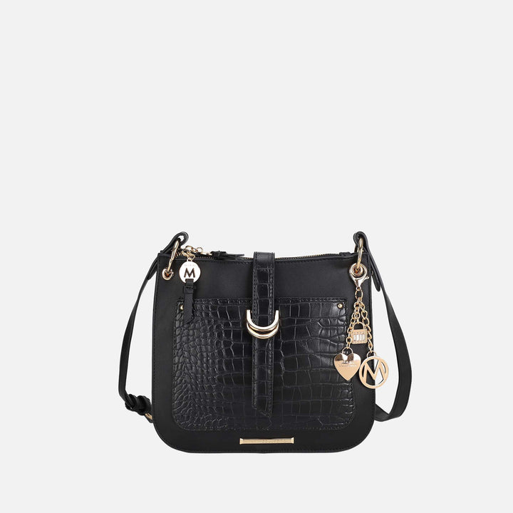 Merlot MKF Collection By Mia K Kiltienne Crossbody Bag