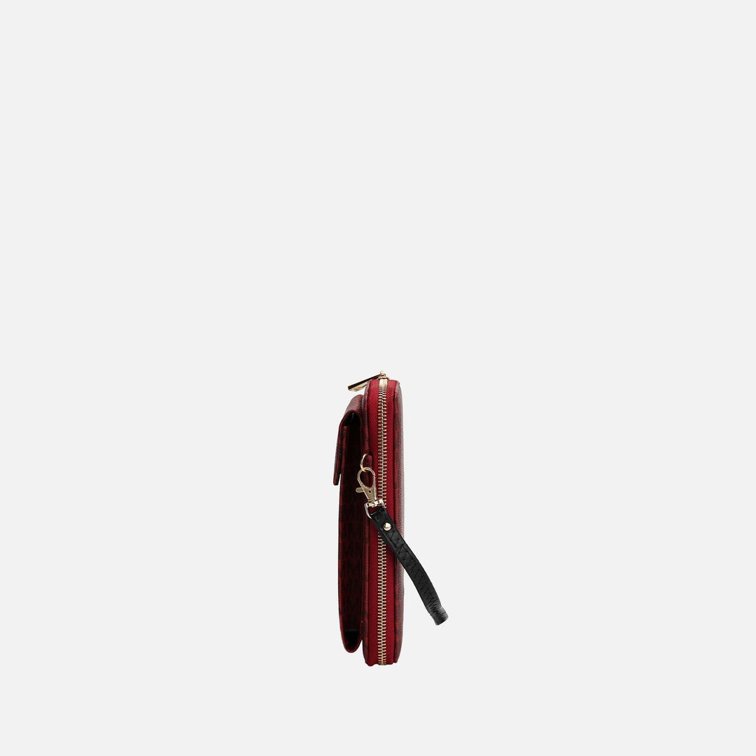 Burgundy MKF Collection By Mia K Mala Phone Crossbody Bag