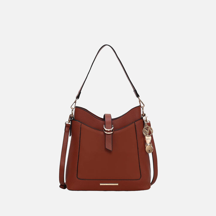 Midnight Blue MKF Collection By Mia K Geneva Shoulder Bag