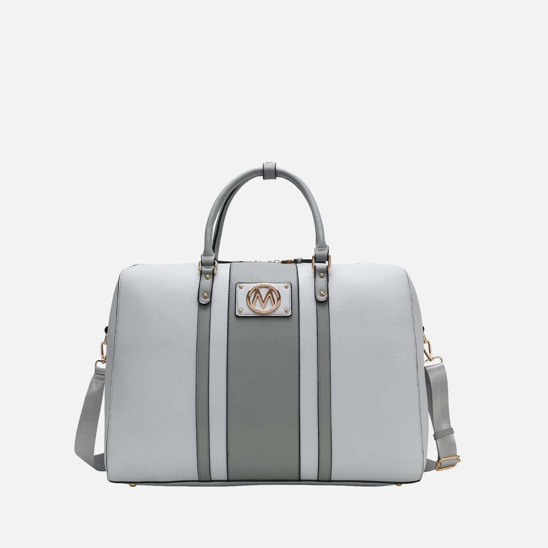 Pewter MKF Collection By Mia K Melissa Weekender Bag