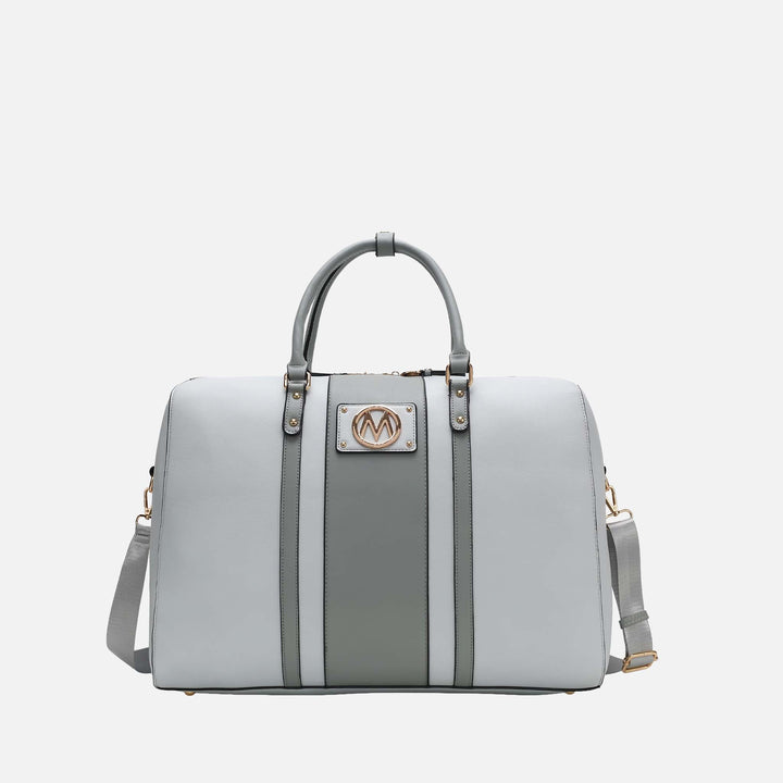 Pewter MKF Collection By Mia K Melissa Weekender Bag