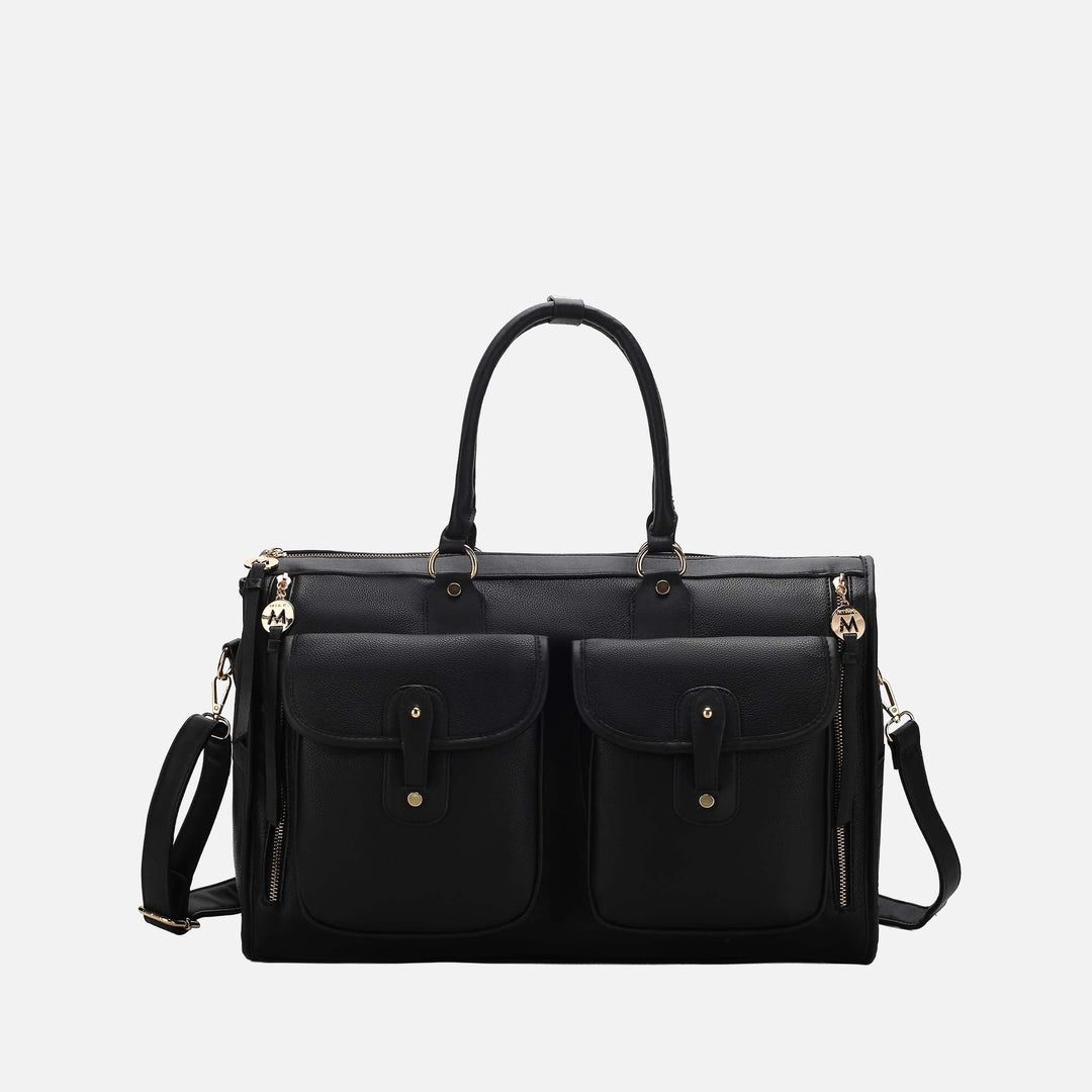 MKF Collection By Mia K Genevieve Weekender Bag