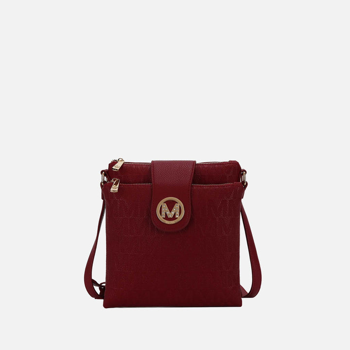 Gold MKF Collection By Mia K Marietta Signature Crossbody Bag