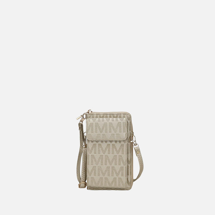 Pewter MKF Collection By Mia K Caddy Signature Phone Crossbody