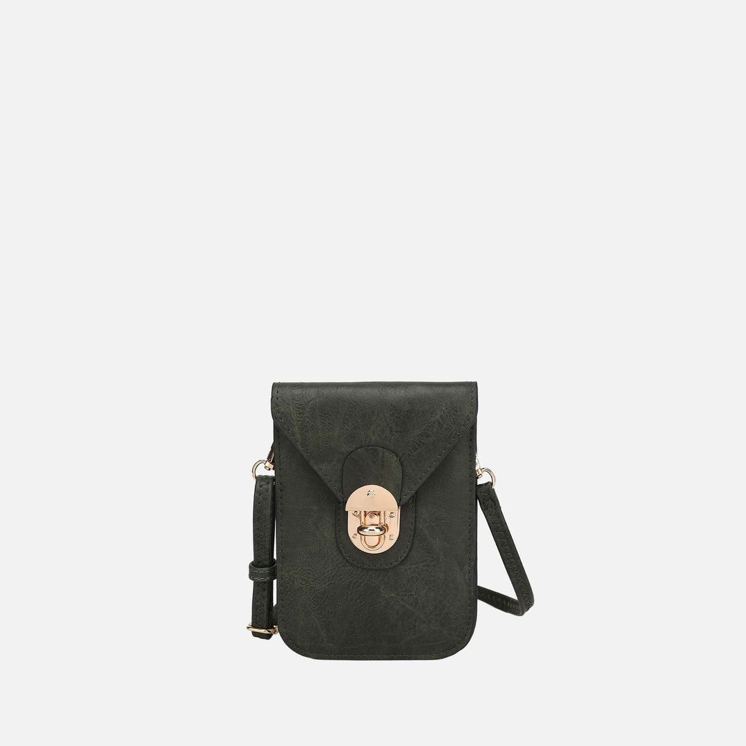 Teal MKF Collection By Mia K Kianna Phone Crossbody Bag