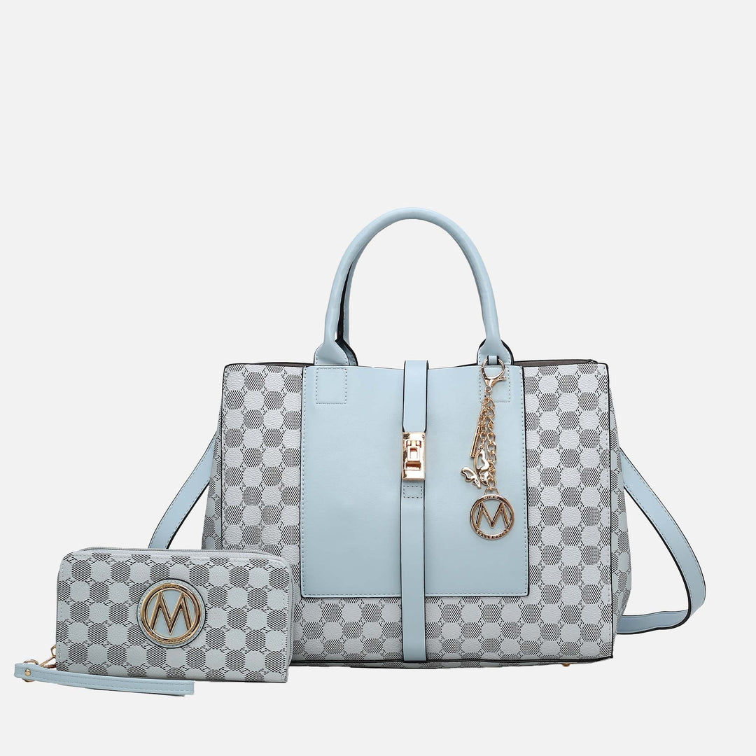 Navy MKF Collection By Mia K Yuliana Ii Shoulder Bag And Set