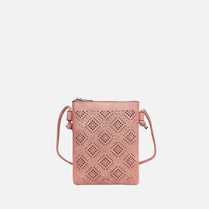 Red MKF Collection By Mia K Leysha Crossbody Bag