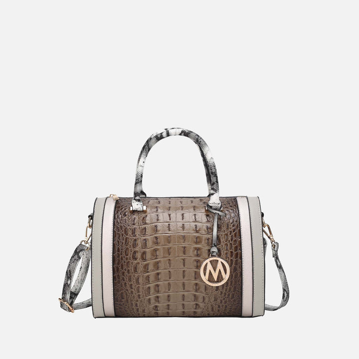 MKF Collection By Mia K Eleanor Embossed Shoulder Bag