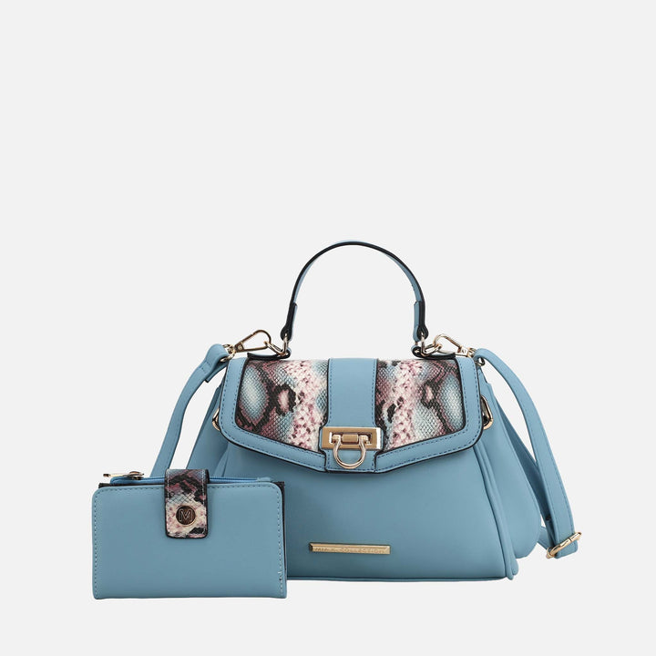 MKF Collection By Mia K Geny Shoulder Bag And Set