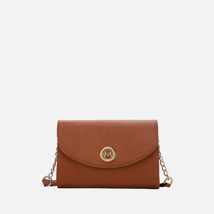 Fuschia Rose MKF Collection By Mia K Andra Crossbody Bag