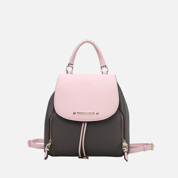 Black MKF Collection By Mia K Kimberly Backpack 1