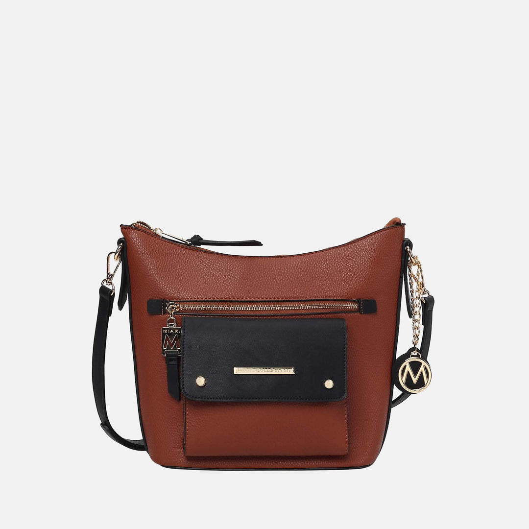 Hunter MKF Collection By Mia K Serenity Color Block Shoulder Bag
