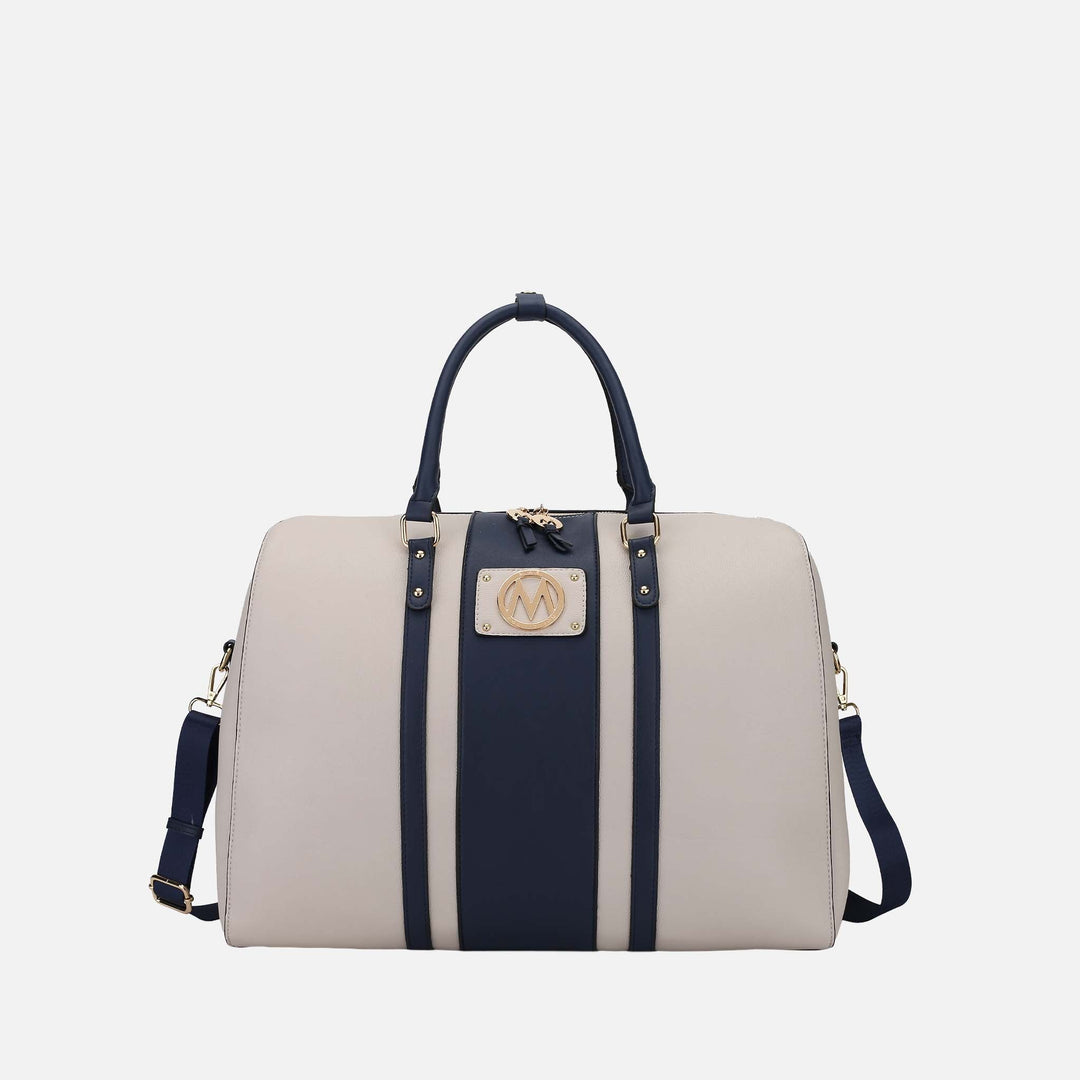 Wine MKF Collection By Mia K Melissa Weekender Bag