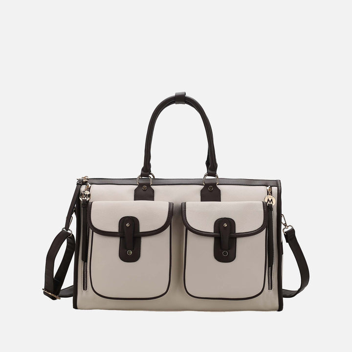 MKF Collection By Mia K Genevieve Weekender Bag