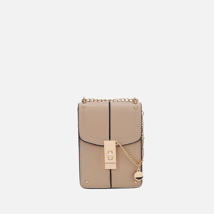Fuschia Rose MKF Collection By Mia K Iona Crossbody Bag