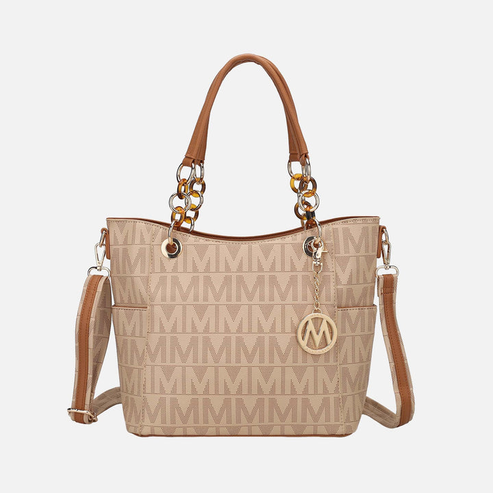 MKF Collection By Mia K Kissaten Signature Tote Bag