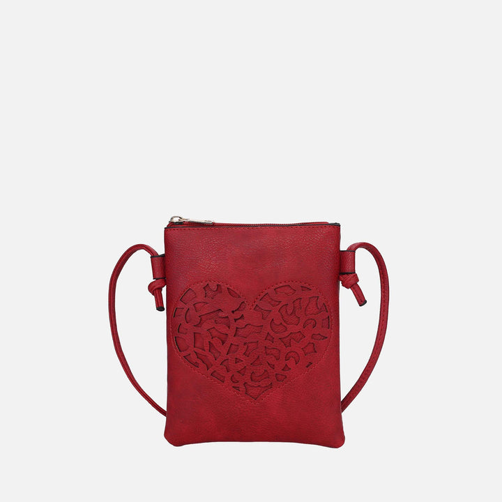 MKF Collection By Mia K Heartly Crossbody Bag