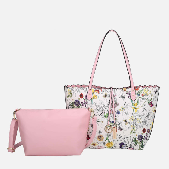 Golden Poppy MKF Collection By Mia K Danielle Tote Bag And Set