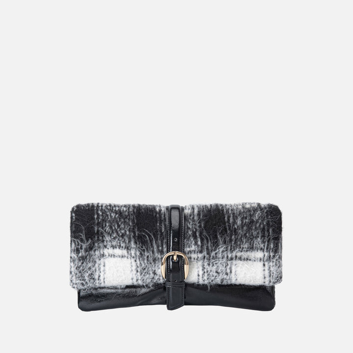 MKF Collection By Mia K Koumei Faux Fur Clutch Bag