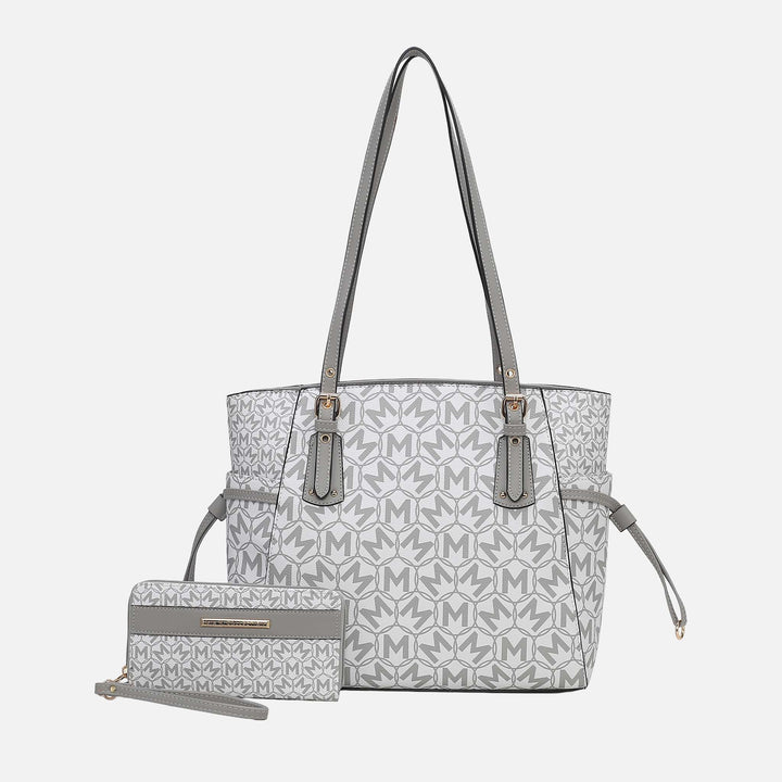 Golden Poppy MKF Collection By Mia K Pauline Tote Bag And Set