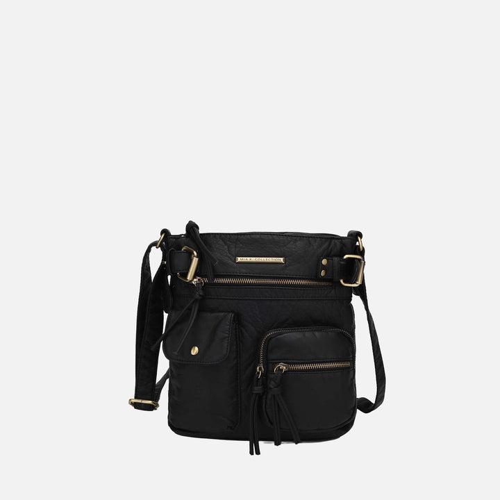 MKF Collection By Mia K Vintage Stiella Crossbody Bag