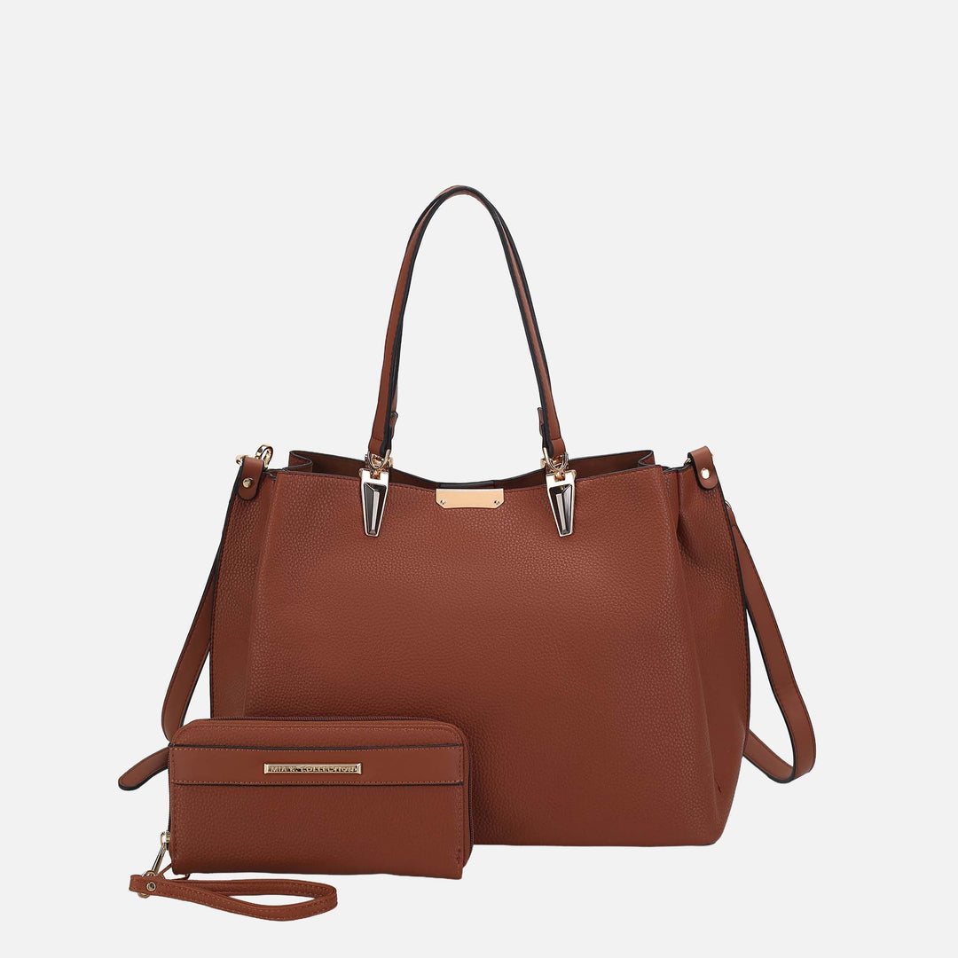 Midnight Blue MKF Collection By Mia K Kane Shoulder Bag And Set