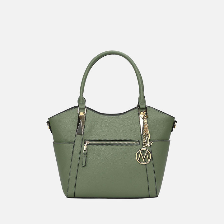 Khaki MKF Collection By Mia K Janise Tote Bag